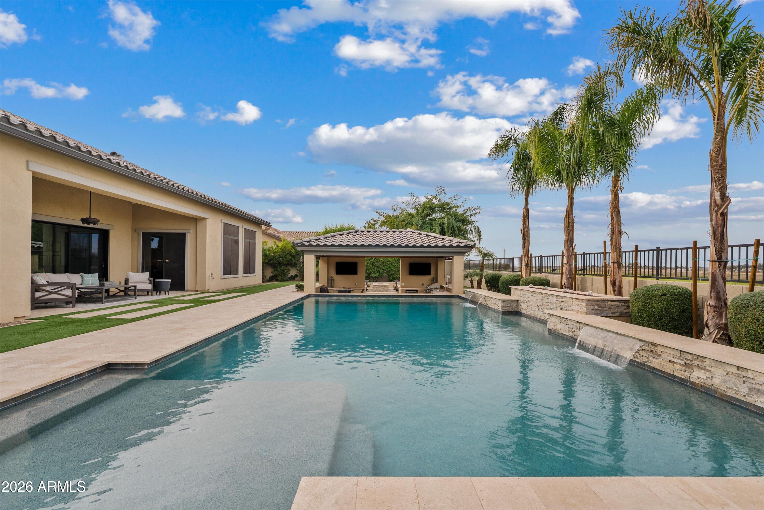 7002 South Portland Avenue Gilbert, AZ 85298 - Photo 36 of 40 a swimming pool view with a lake view