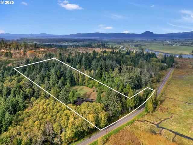 a view of a lake with a mountain in the background
