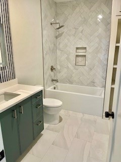 1574 Beacon Street, Unit U: PH2 Brookline, MA 02446 - Photo 7 of 11 a bathroom with a sink a toilet and shower