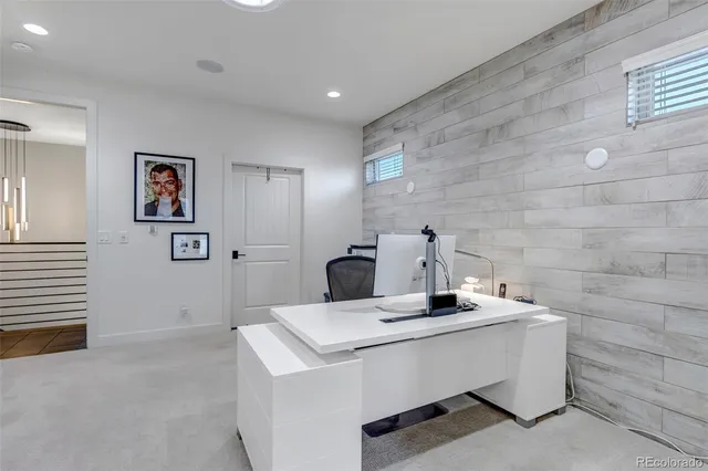 a room with a table and couch