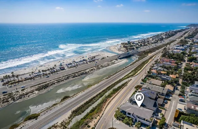 a view of an ocean view