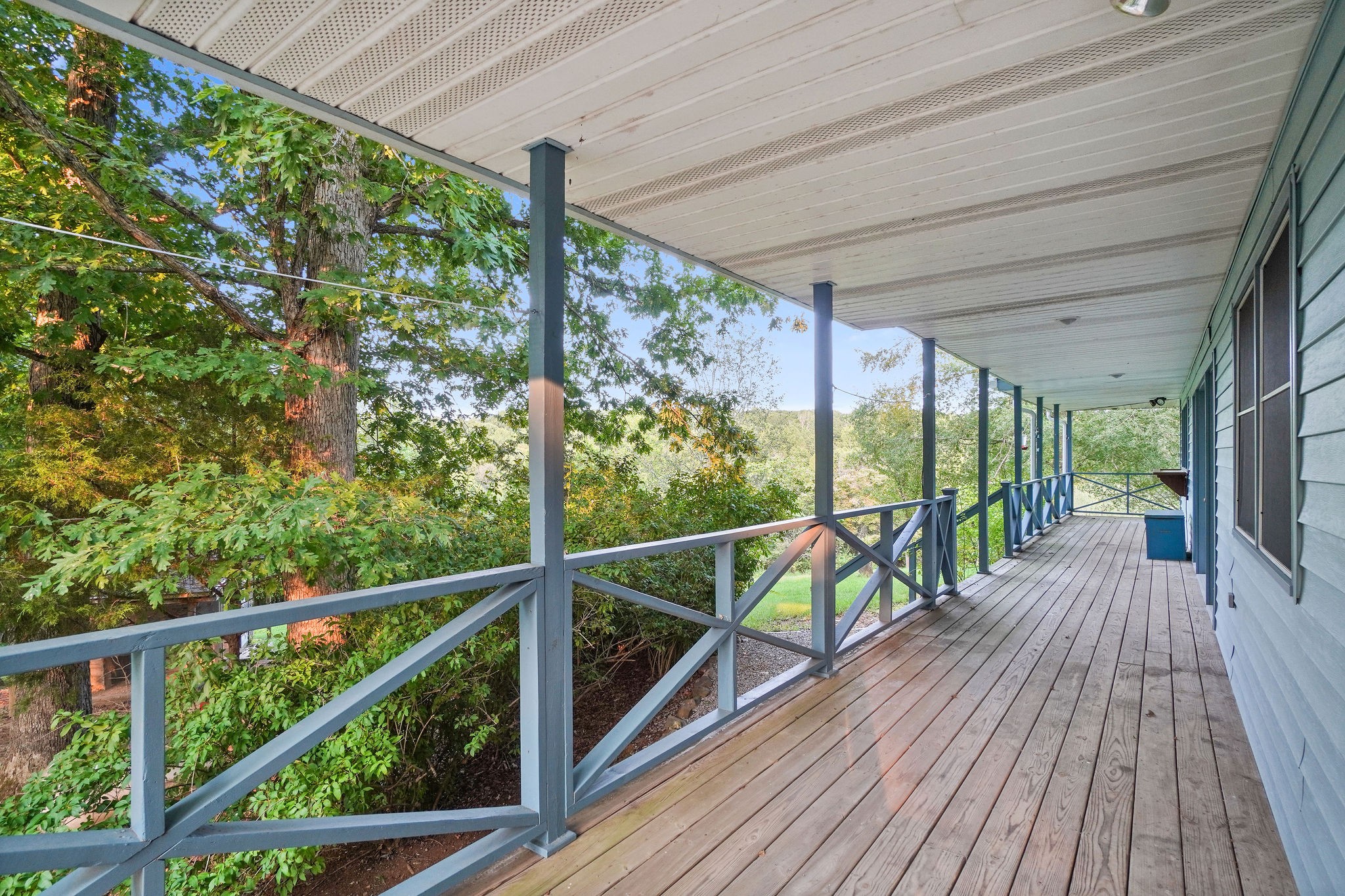 3250 Luther Ragan Road Palmyra, TN 37142 - Photo 41 of 44 a view of balcony with wooden floor