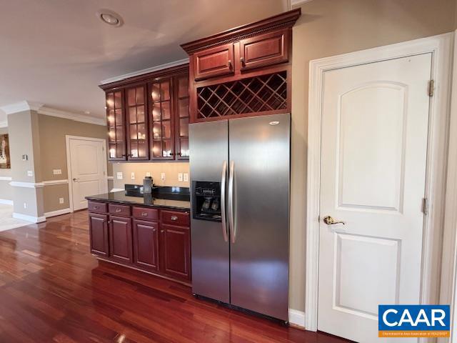 4605 Blue Run Road Somerset, VA 22972 - Photo 10 of 56 a kitchen with stainless steel appliances granite countertop a refrigerator and a sink