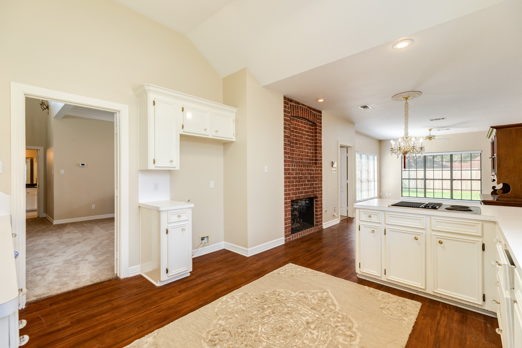 704 Walnut Street Lake Jackson, TX 77566 - Photo 12 of 27 a spacious bathroom with a sink and a mirror
