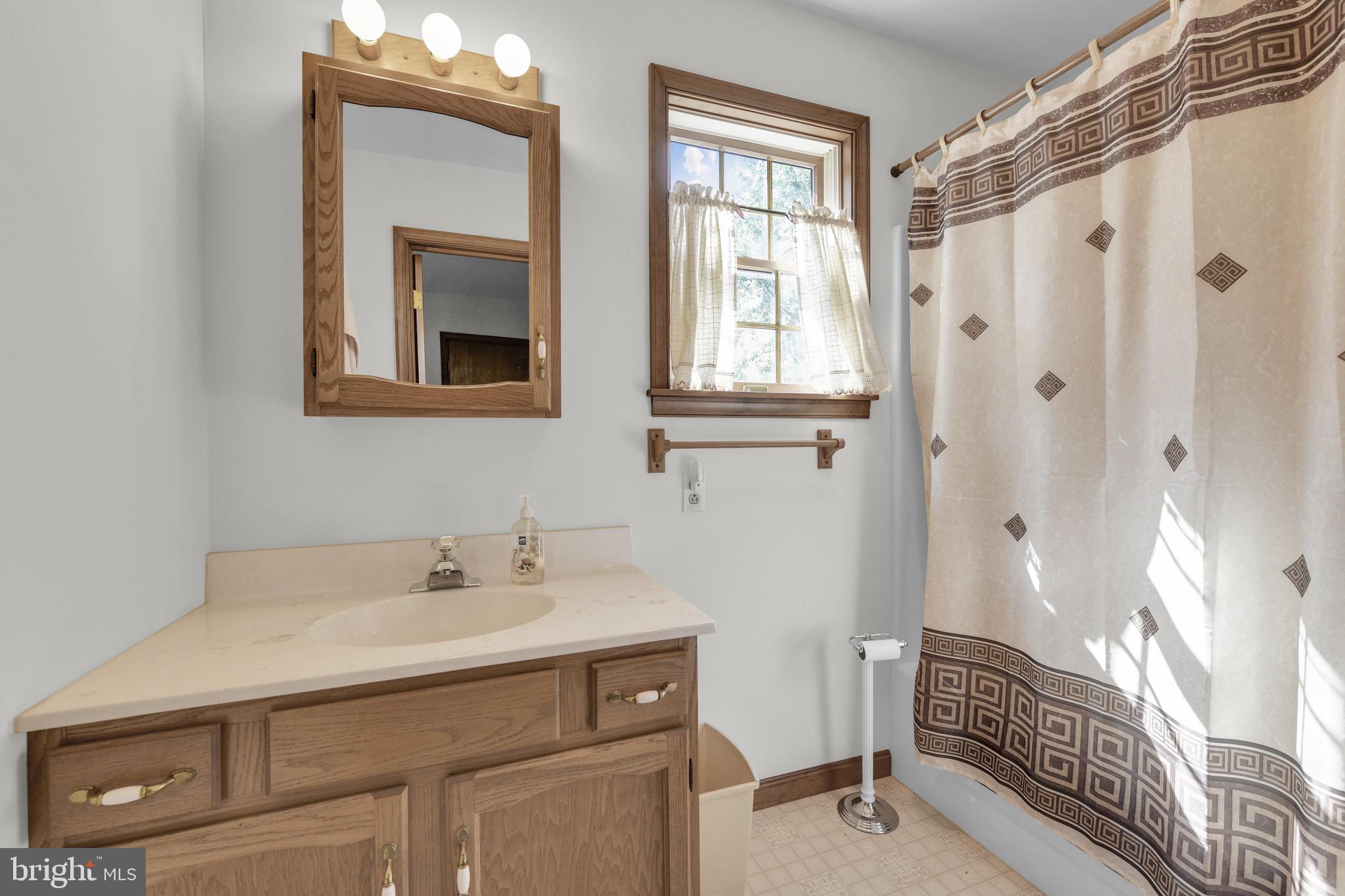 400 Reitnour Road Spring City, PA 19475 - Photo 19 of 52 a bathroom with a sink a mirror and a shower