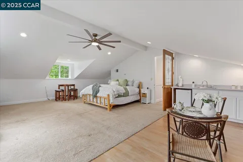 a view of a city from a balcony