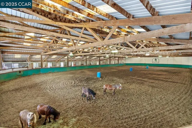 a backyard of a house with lots of green space and outdoor seating