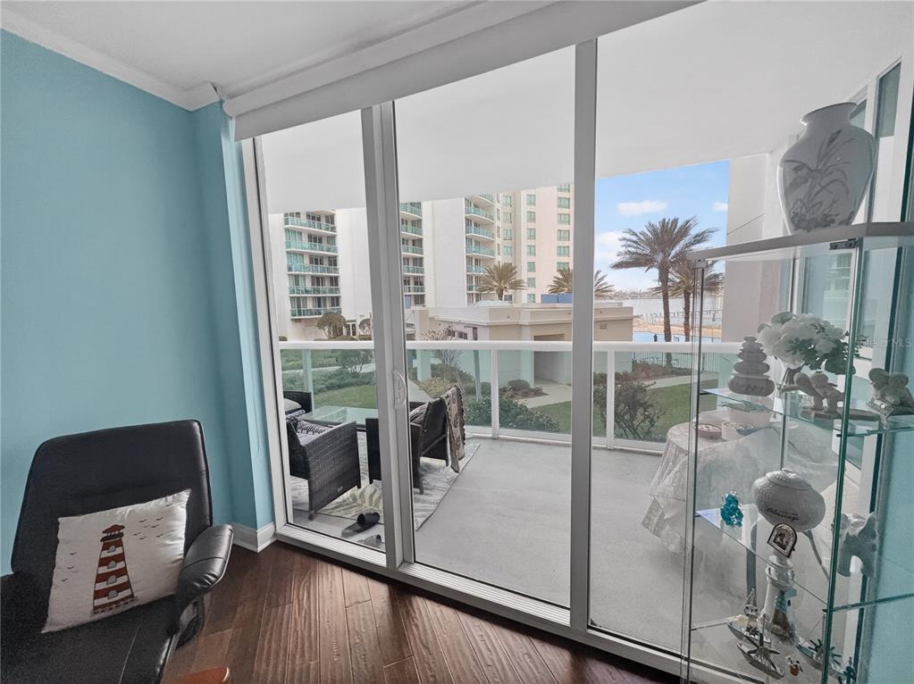 231 Riverside Drive, Unit 2081 Holly Hill, FL 32117 - Photo 17 of 38 a view of a living room and floor to ceiling window or kitchen