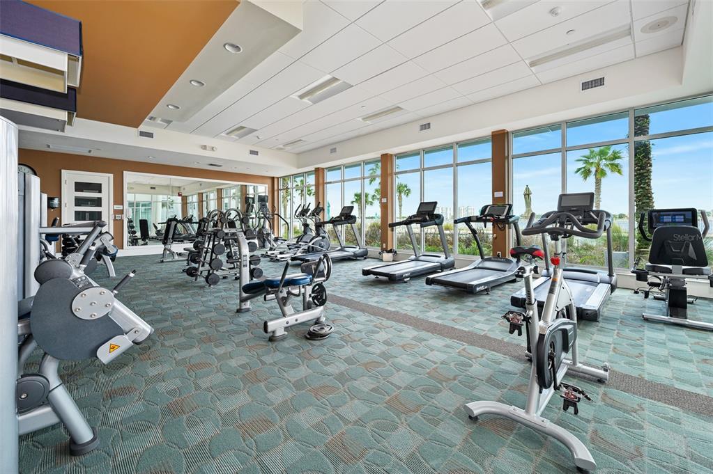 231 Riverside Drive, Unit 2081 Holly Hill, FL 32117 - Photo 26 of 38 a view of a room with gym equipment