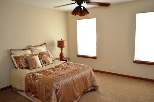 2548 Congress Avenue Aurora, IL 60503 - Photo 12 of 22 a bedroom with a bed and a window