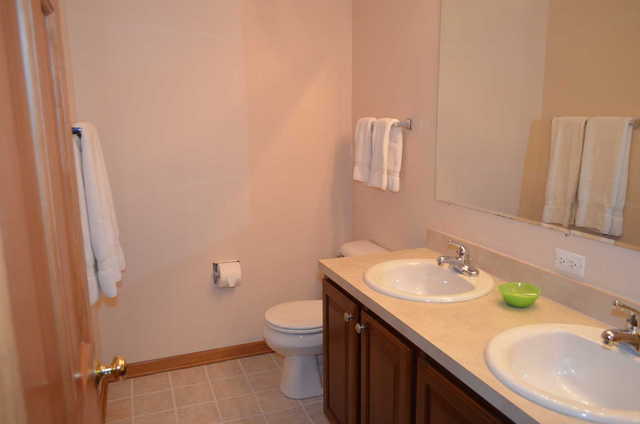 2548 Congress Avenue Aurora, IL 60503 - Photo 16 of 22 a bathroom with a sink toilet and vanity