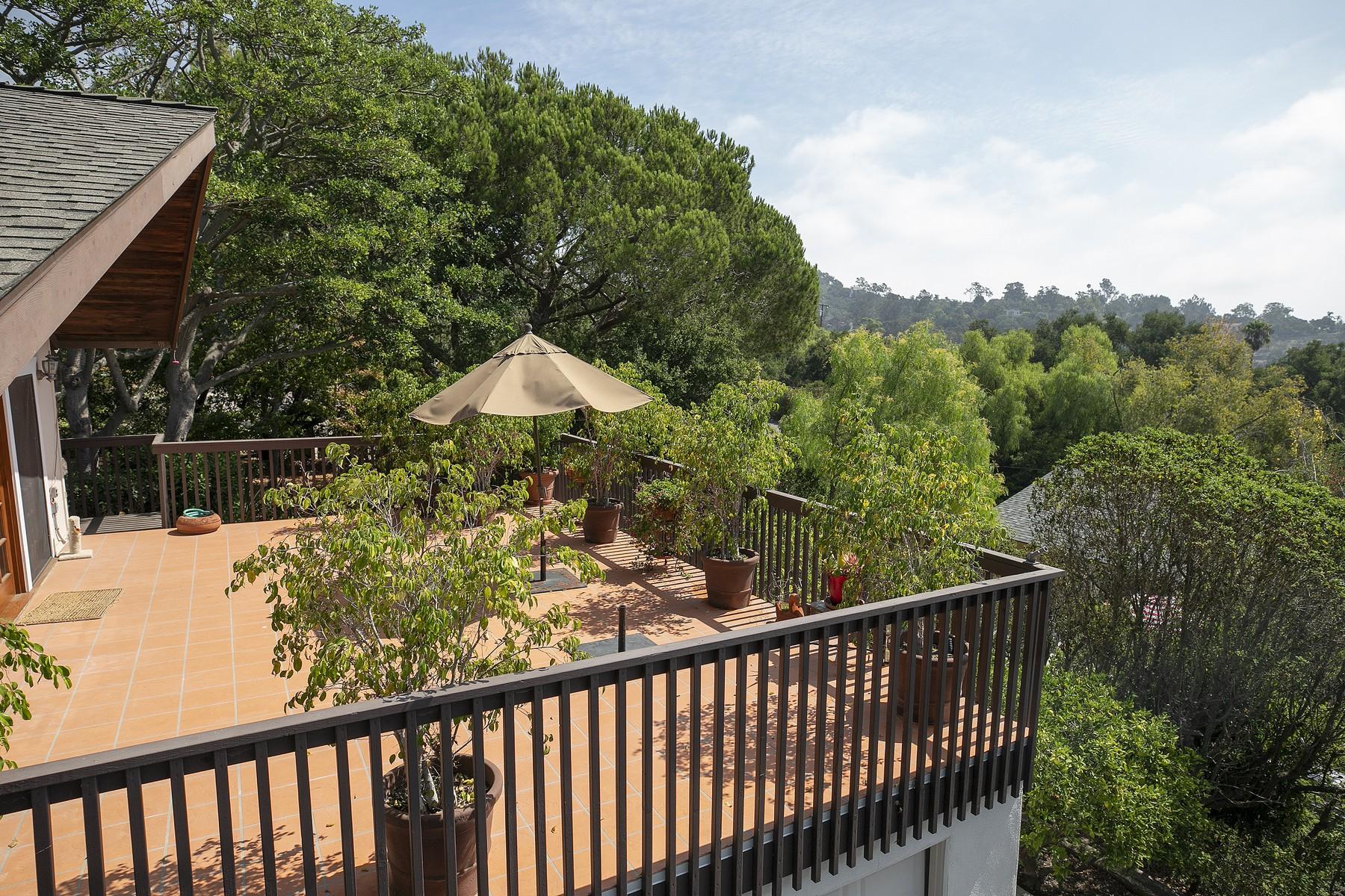 2530 Foothill Road Santa Barbara, CA 93105 - Photo 11 of 14 Deck and View