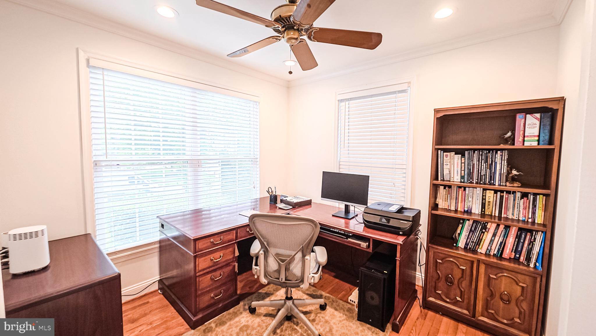 1807 Anderson Road Falls Church, VA 22043 - Photo 4 of 33 Bright and inviting home office space.