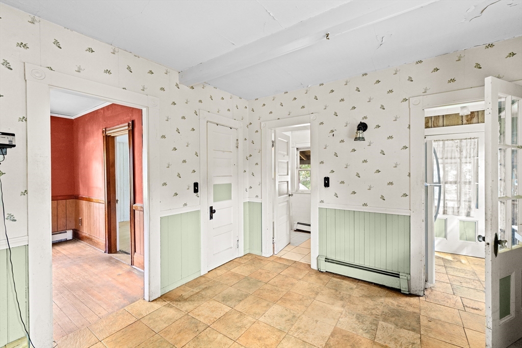 62 High Street Norwell, MA 02061 - Photo 12 of 37 a view of a hallway with entryway and front door