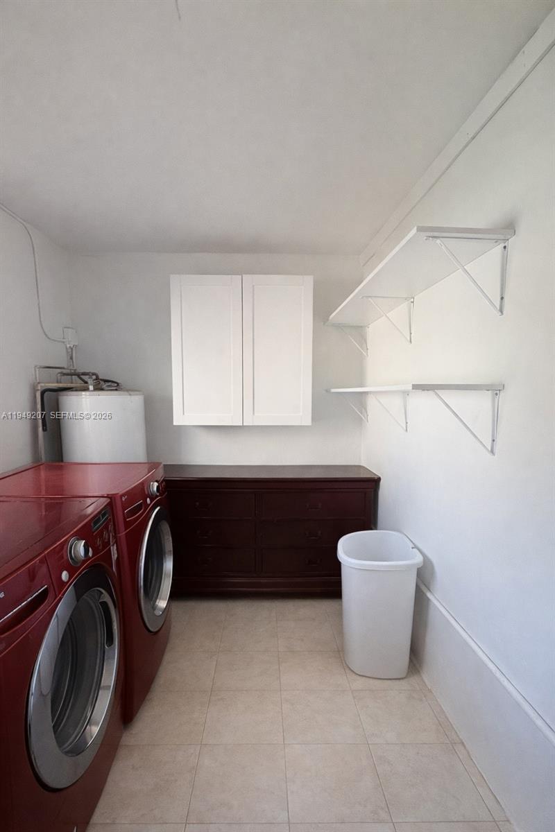 11930 Southwest 187th Terrace Miami, FL 33177 - Photo 6 of 13 a utility room with sink dryer and washer