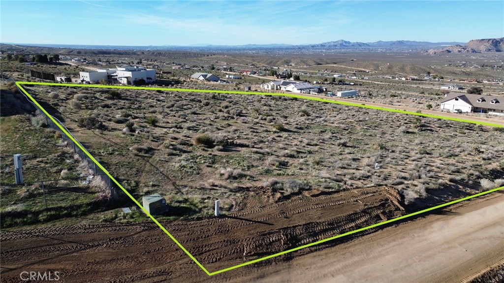 0 Outpost Road Apple Valley, CA 92308 - Photo 2 of 25 Outline shows estimated lot lines