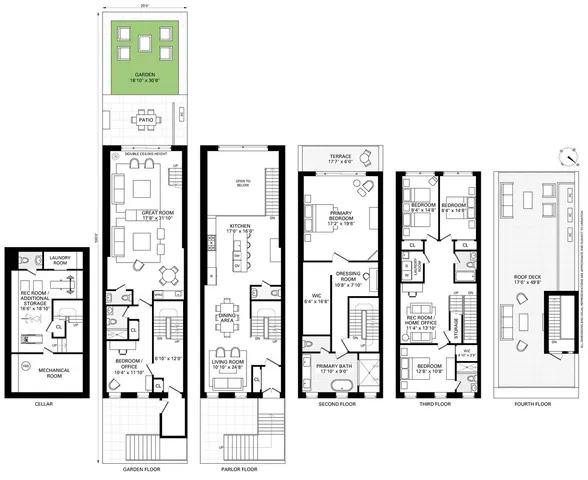 a front view of a house with plants