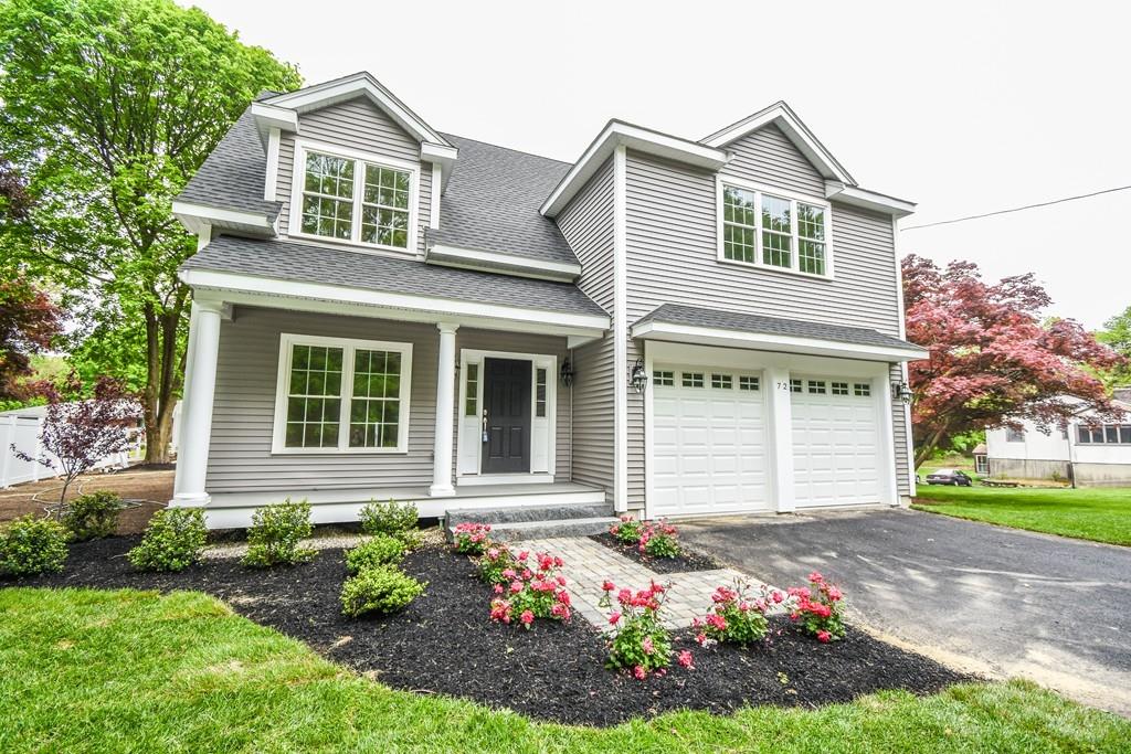 72 Bethany Road Framingham, MA 01702 - Photo 5 of 41 a front view of a house with garden