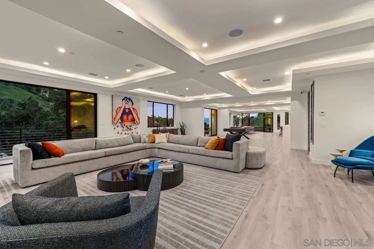 3820 Knobhill Drive Sherman Oaks, CA 91423 - Photo 17 of 75 a living room with furniture and a large window