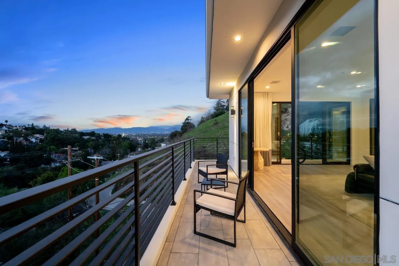 3820 Knobhill Drive Sherman Oaks, CA 91423 - Photo 37 of 75 a view of balcony with couch