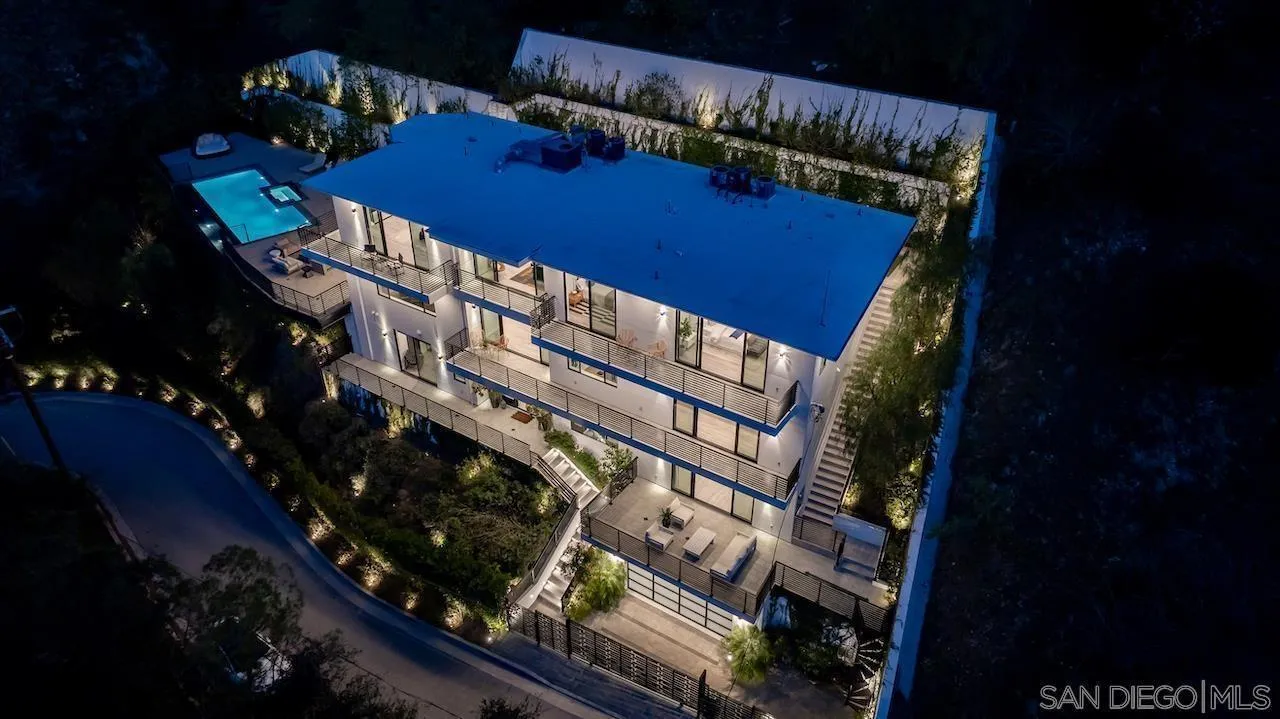 3820 Knobhill Drive Sherman Oaks, CA 91423 - Photo 71 of 75 a view of balcony with wooden floor