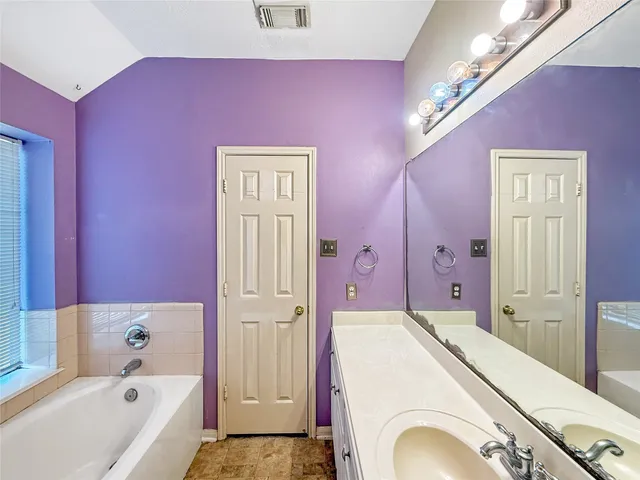 a picture of a bench in the background