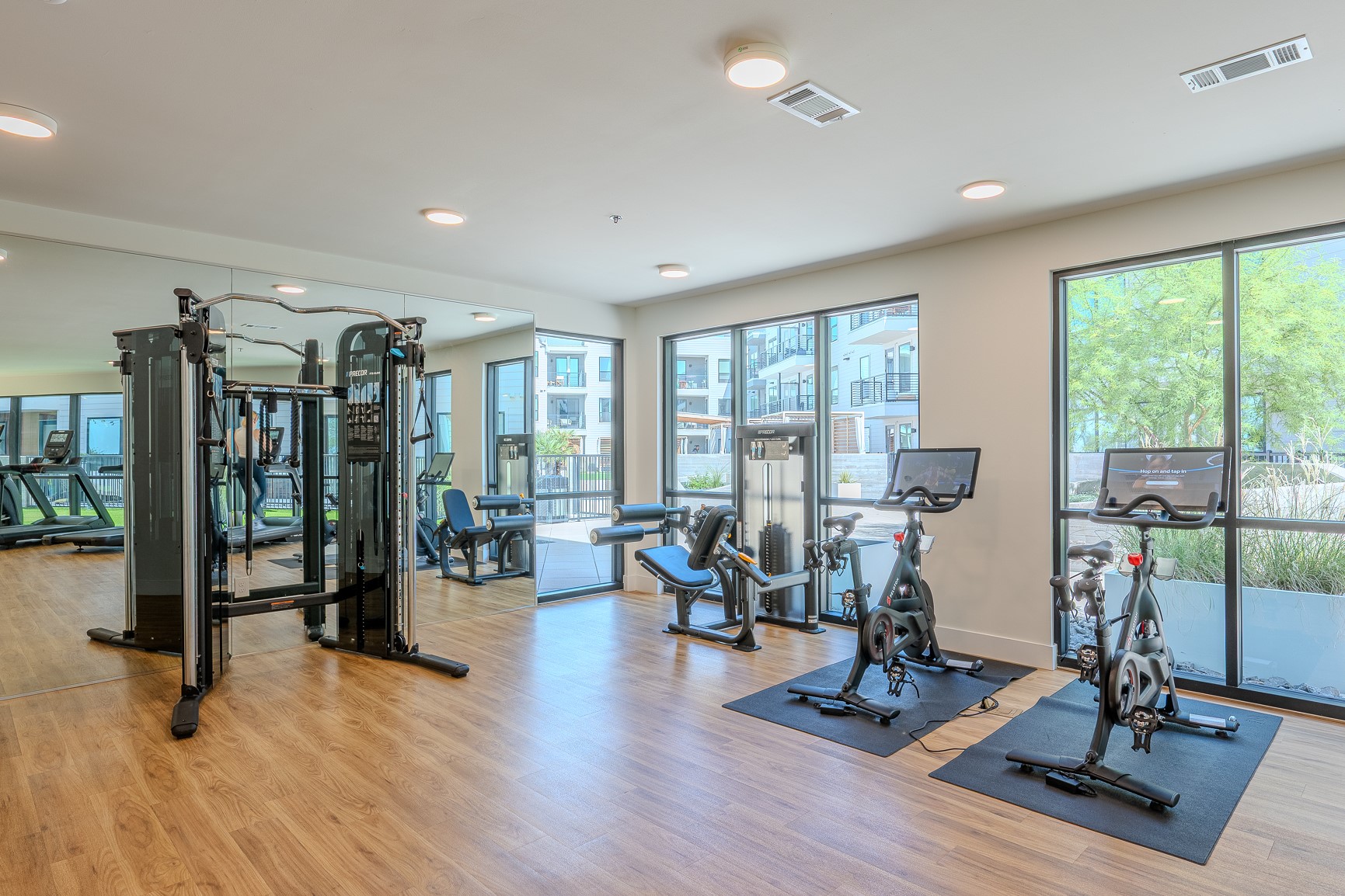 1701 Simond Avenue, Unit 201 Austin, TX 78723 - Photo 19 of 20 a view of a room with gym equipment