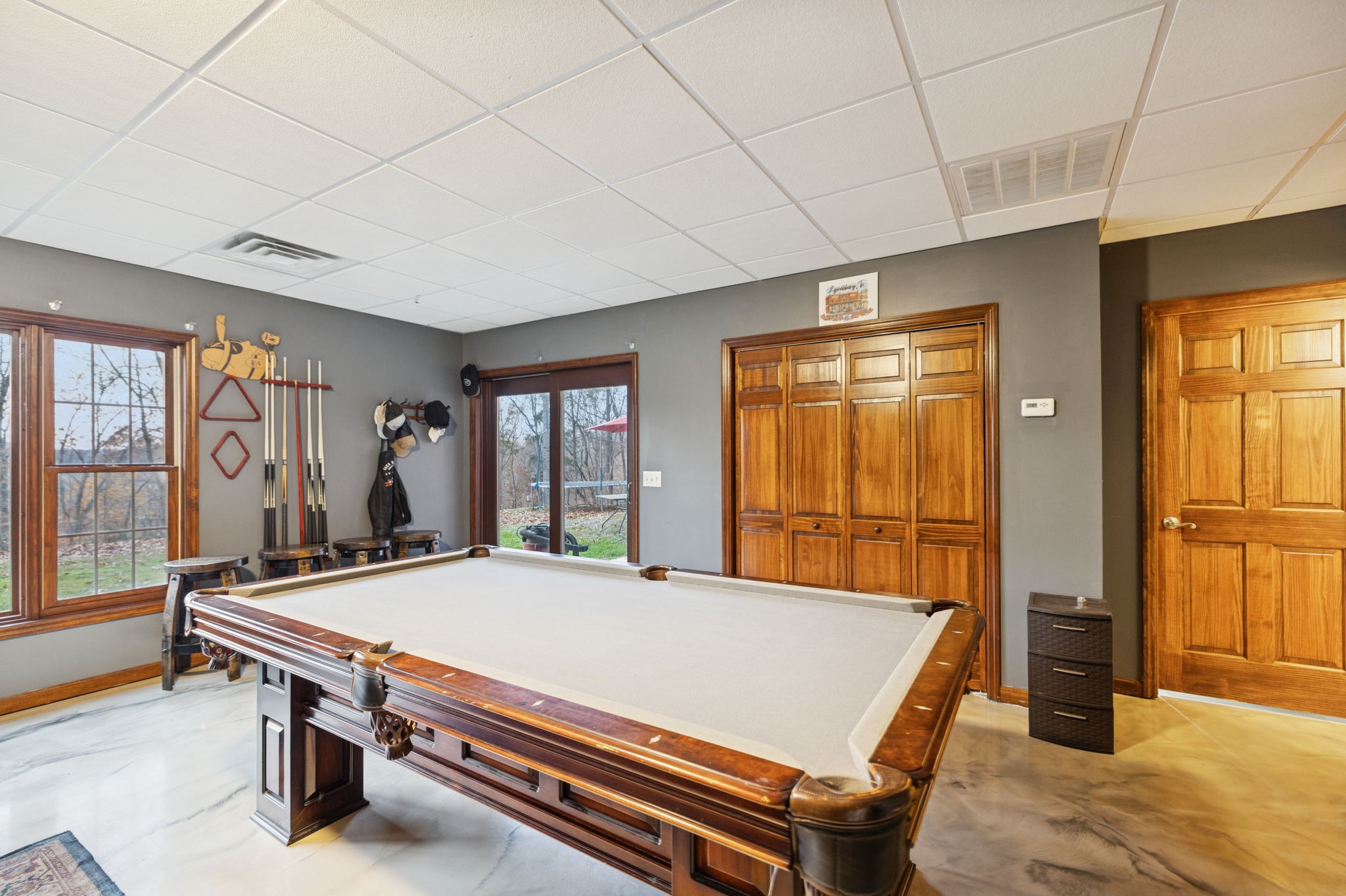 516 Rhotons Chapel Road Manchester, TN 37355 - Photo 32 of 55 a room with pool table and windows