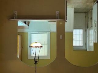 413 Fowzer Street Taylor, TX 76574 - Photo 2 of 9 a bathroom with a sink and a mirror