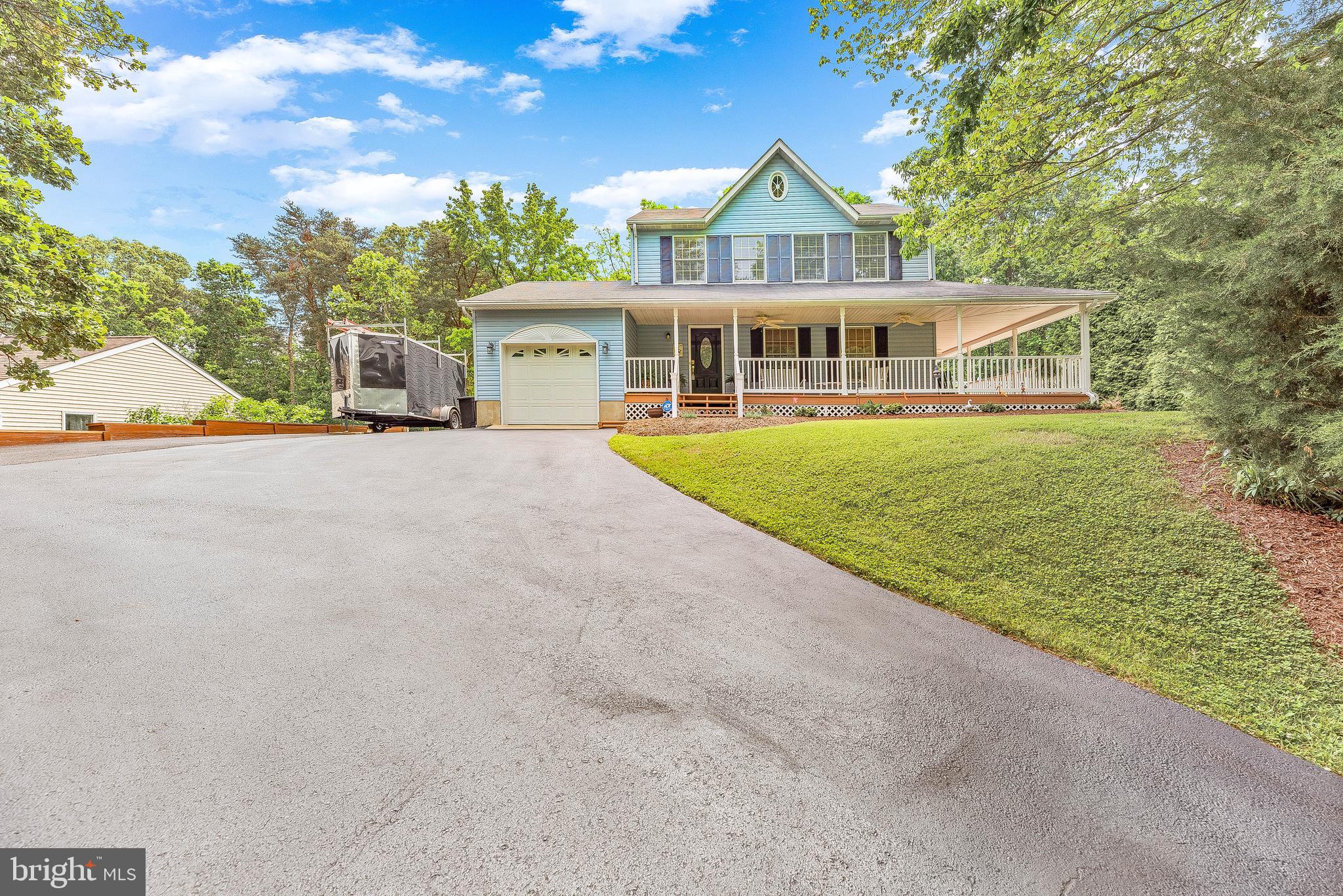 2717 Cove Point Road Lusby, MD 20657 - Photo 3 of 38 Large Paved Driveway accommodates 6+ Cars