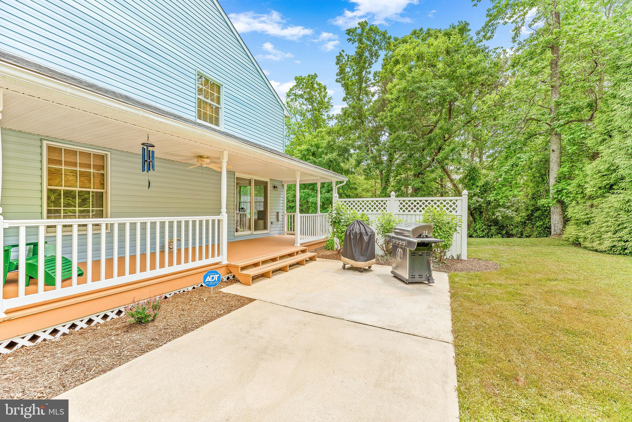 2717 Cove Point Road Lusby, MD 20657 - Photo 6 of 38 Patio area located off of the wrap around porch