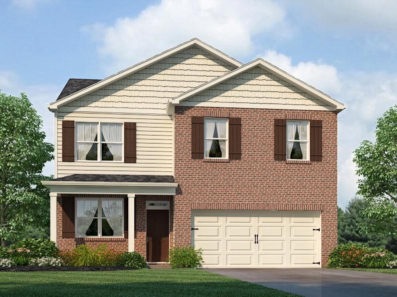 8220 Coldstream Drive Fairburn, GA 30213 - Photo 1 of 1 a front view of house with yard and green space