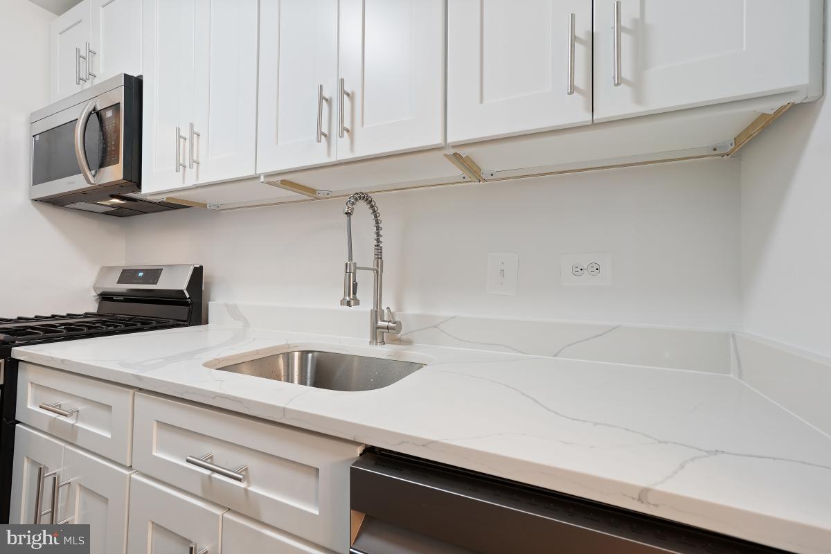 1900 Lyttonsville Road, Unit 216 Silver Spring, MD 20910 - Photo 17 of 38 a kitchen with a sink and cabinets