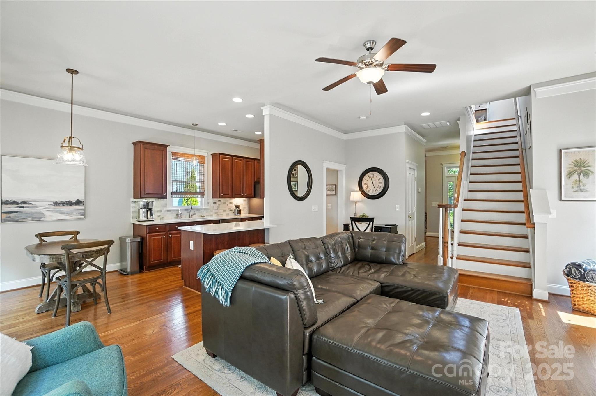 3281 Richard's Crossing Fort Mill, SC 29708 - Photo 15 of 48 a living room with furniture and kitchen view