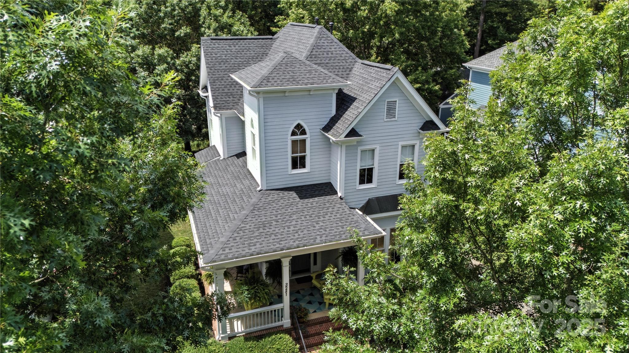 3281 Richard's Crossing Fort Mill, SC 29708 - Photo 3 of 48 aerial view of a house with a yard and potted plants
