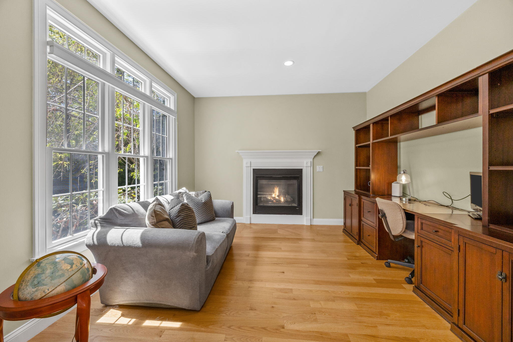 17 Payamps Road Mashpee, MA 02649 - Photo 17 of 72 a living room with furniture and a fireplace