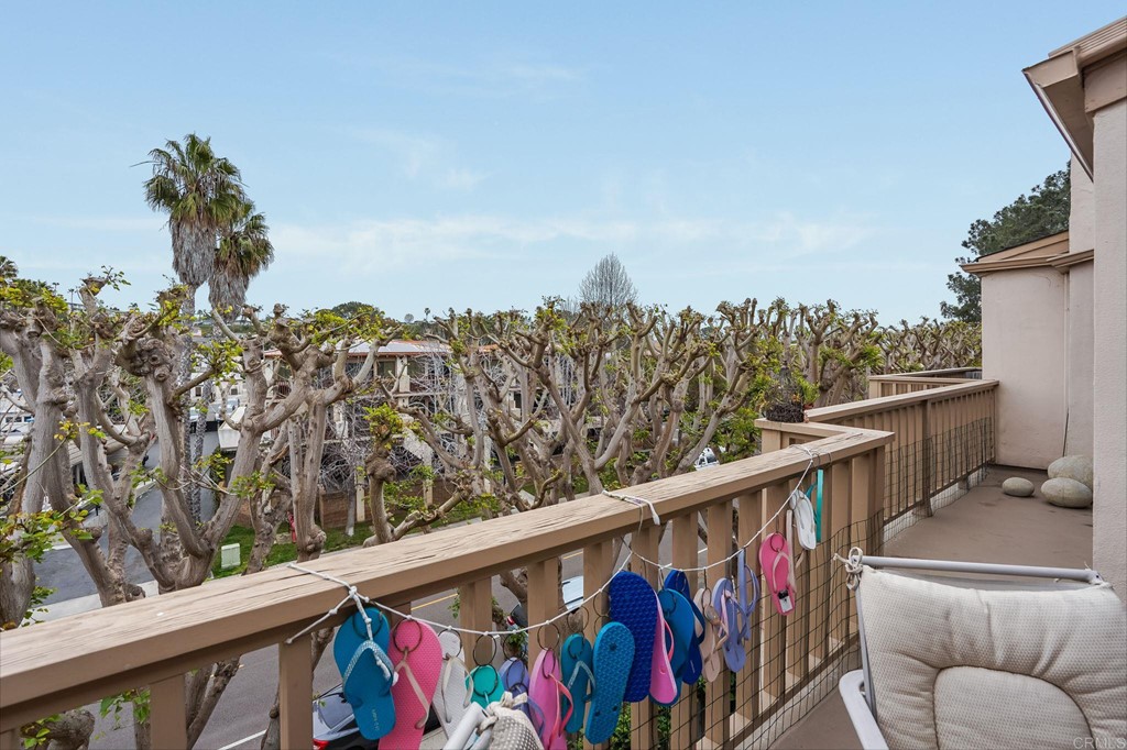 573 South Sierra Avenue, Unit 8 Solana Beach, CA 92075 - Photo 36 of 54 a balcony with outdoor space