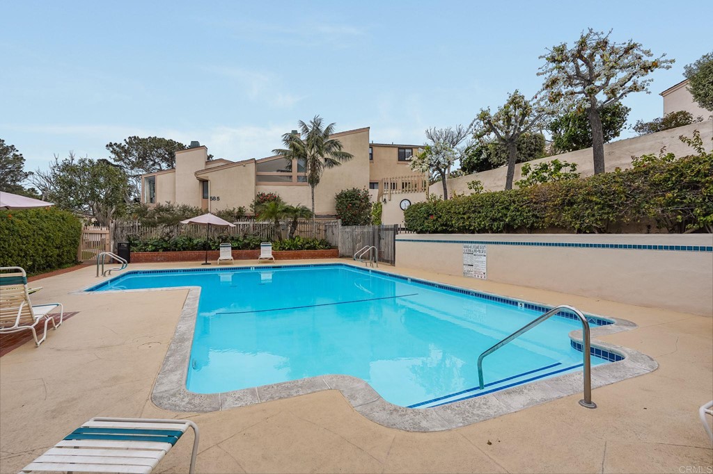 573 South Sierra Avenue, Unit 8 Solana Beach, CA 92075 - Photo 51 of 54 swimming pool view with a outdoor space