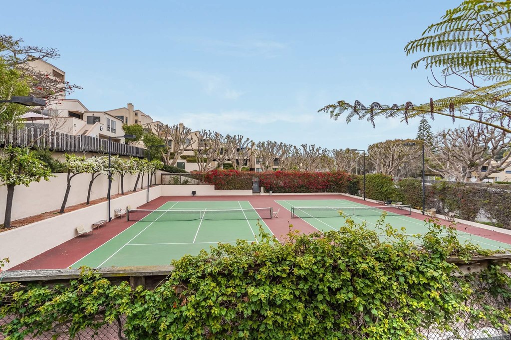 573 South Sierra Avenue, Unit 8 Solana Beach, CA 92075 - Photo 53 of 54 a view of a tennis court