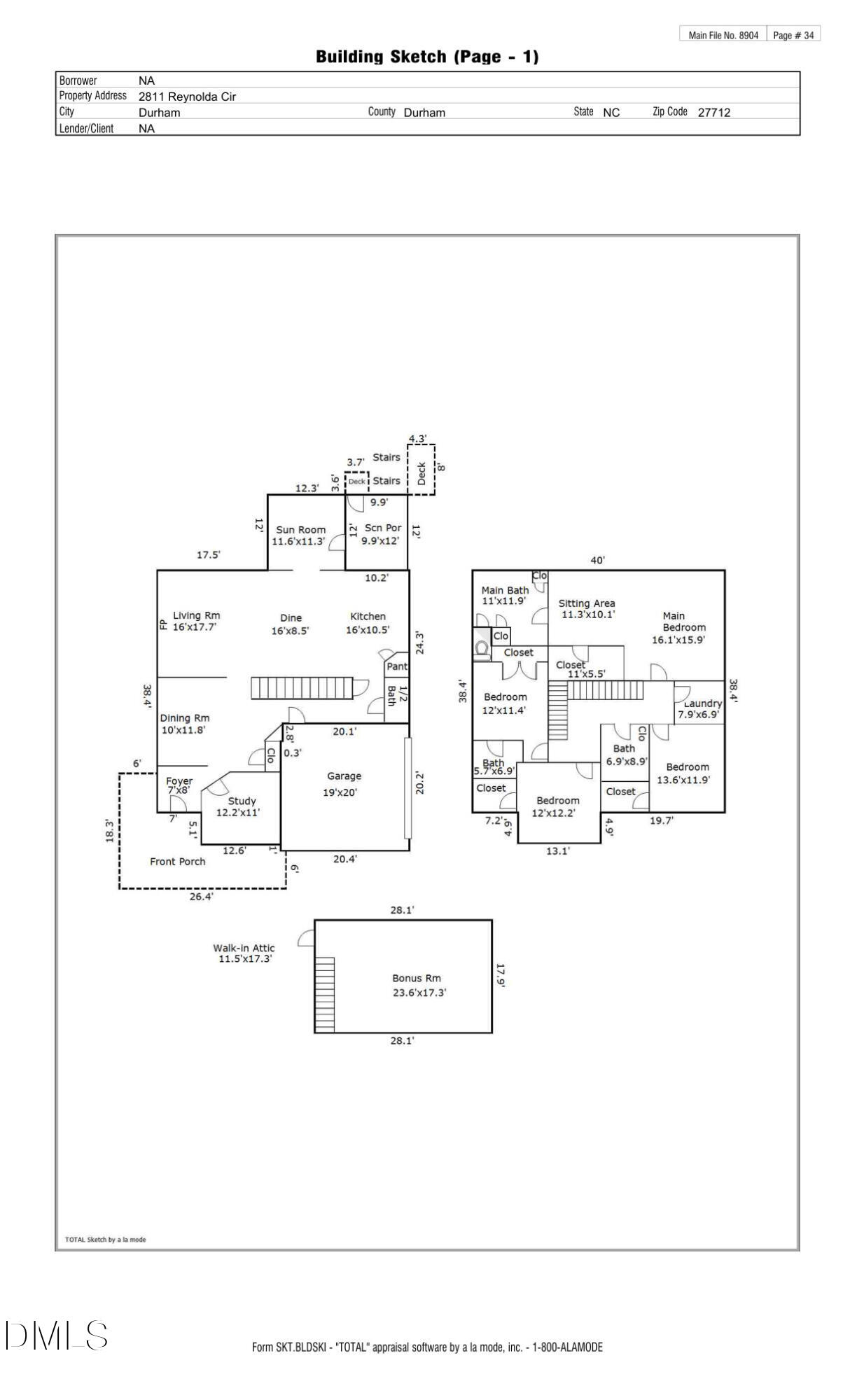 2811 Reynolda Circle Durham, NC 27712 - Photo 61 of 65