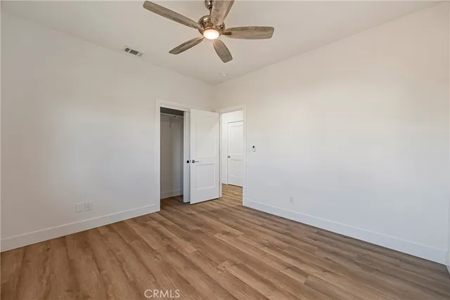 wooden floor in an empty room