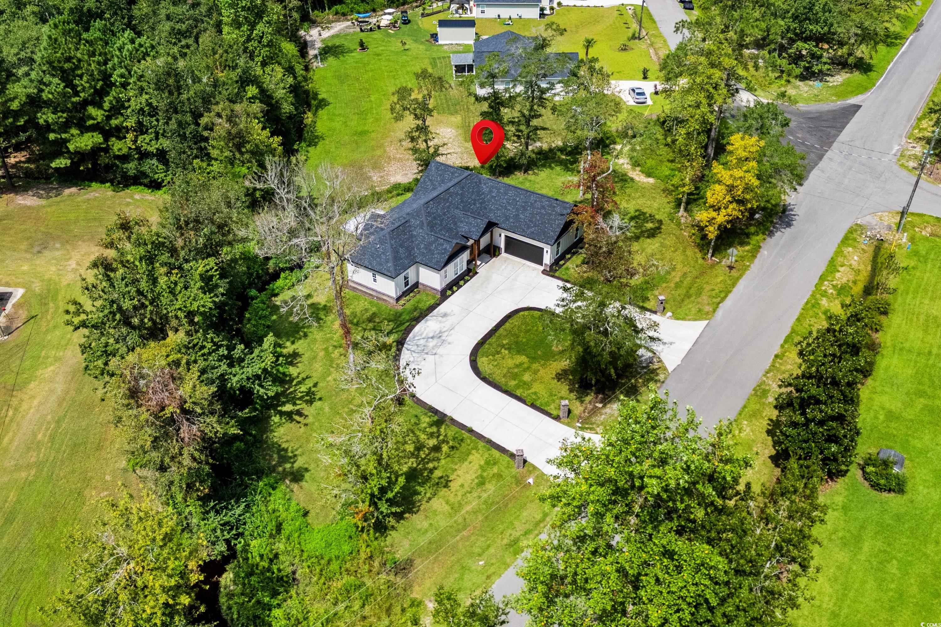 232 Ole Maple Street Loris, SC 29569 - Photo 37 of 40 Aerial view of property and surrounding area