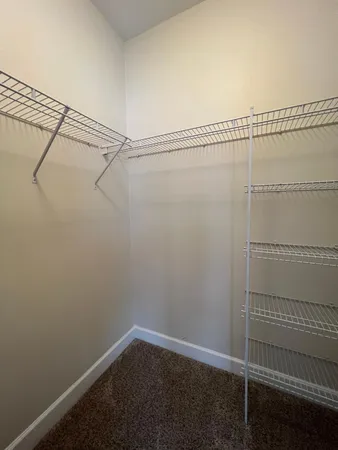 an empty room with window