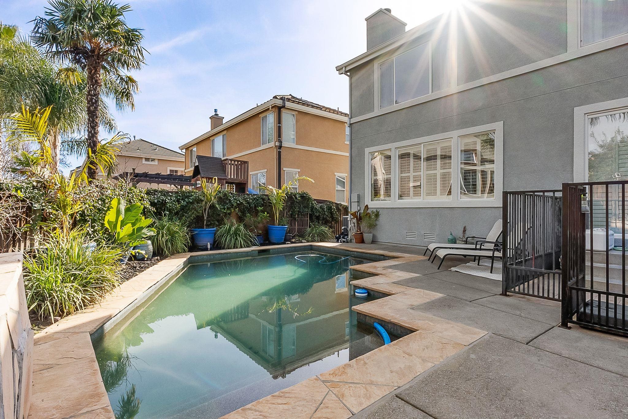 606 Ralston Court Brentwood, CA 94513 - Photo 29 of 32 View of pool with a fenced backyard and a patio area