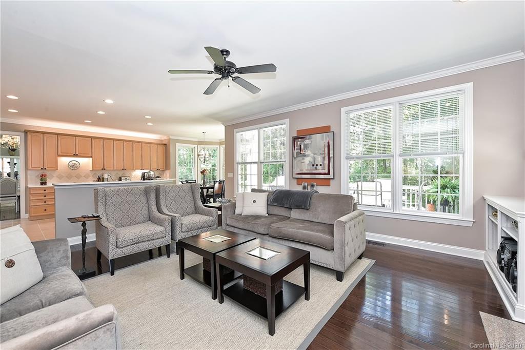 3501 Rhett Butler Place Charlotte, NC 28270 - Photo 16 of 48 a living room with furniture and a large window