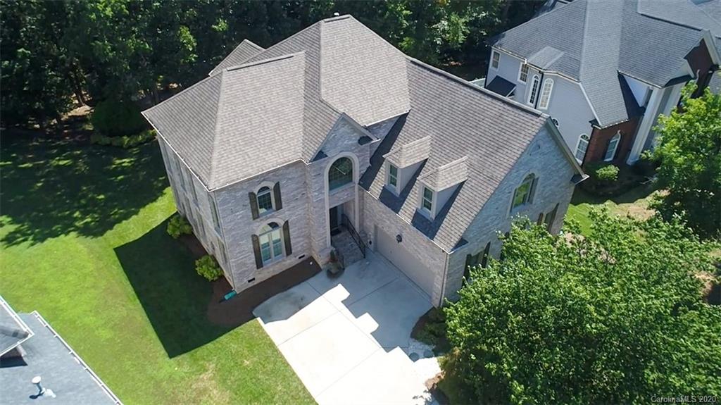 3501 Rhett Butler Place Charlotte, NC 28270 - Photo 45 of 48 an aerial view of a house with a yard