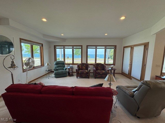 38332 Beachview Road Willoughby, OH 44094 - Photo 42 of 42 Living area featuring a water view, and open floor plan
