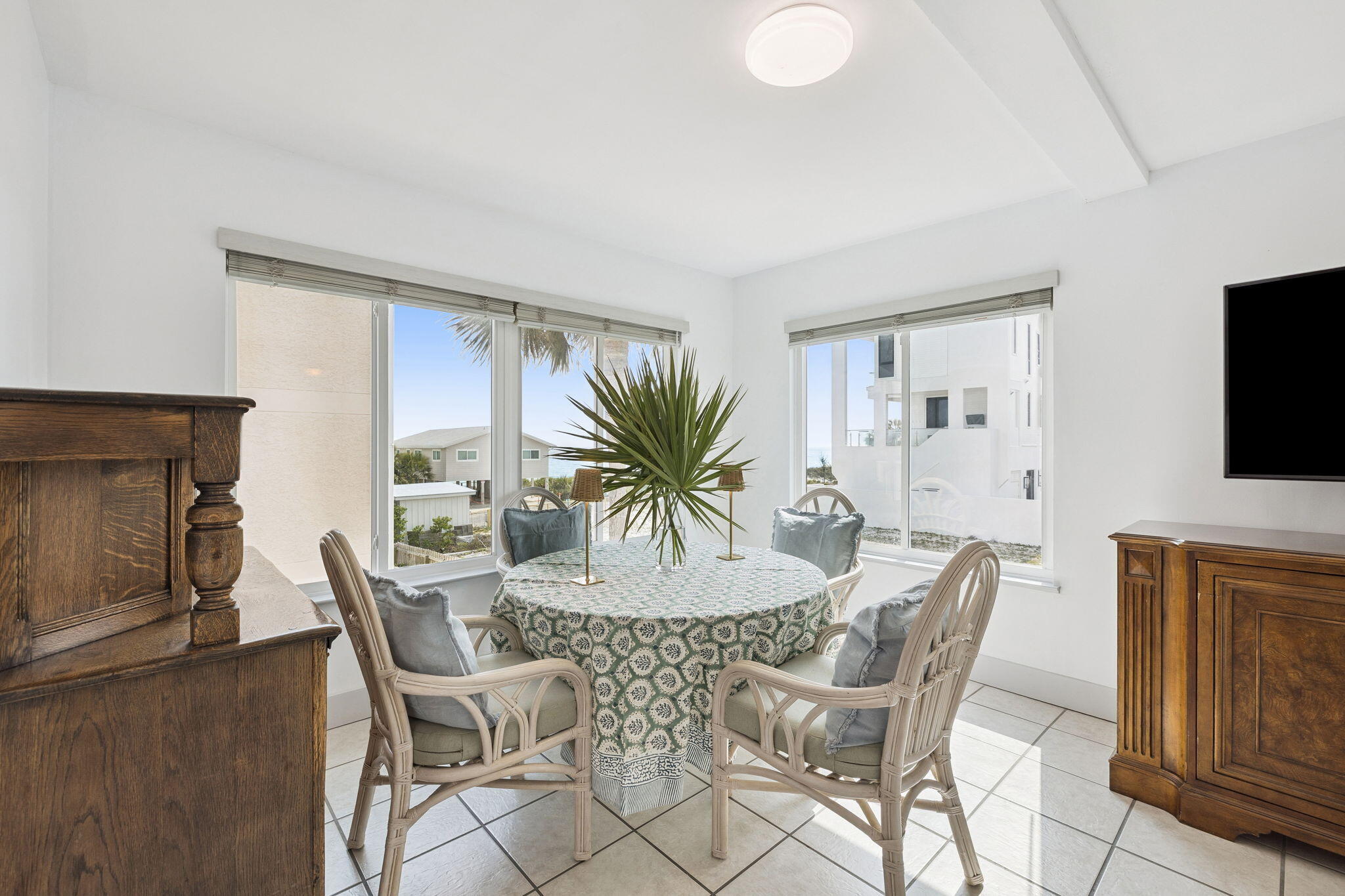 448 West Park Pl Avenue, Unit A2 Inlet Beach, FL 32461 - Photo 17 of 54 a dining room with furniture and window
