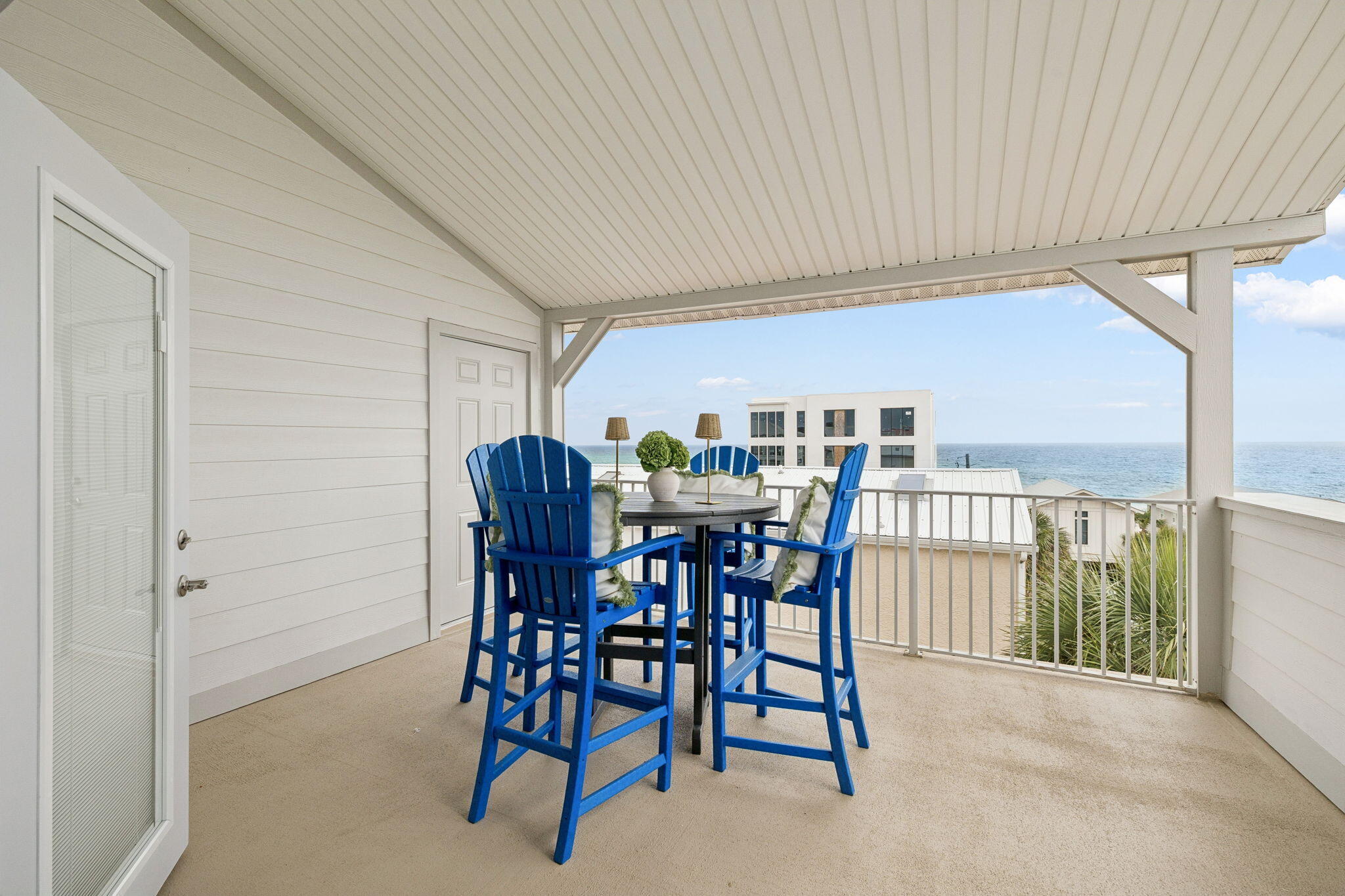 448 West Park Pl Avenue, Unit A2 Inlet Beach, FL 32461 - Photo 28 of 54 a view of a dining room with furniture and wooden floor