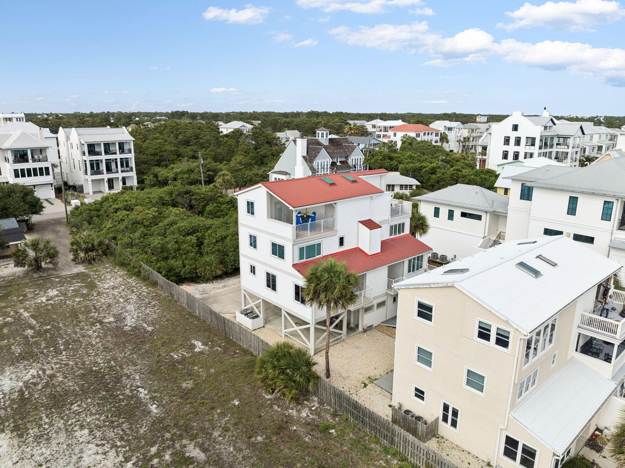 448 West Park Pl Avenue, Unit A2 Inlet Beach, FL 32461 - Photo 49 of 54 a view of a city with tall buildings